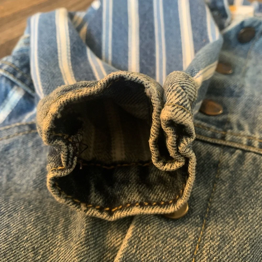 Vintage krickets denim jumper - Picture 6 of 7